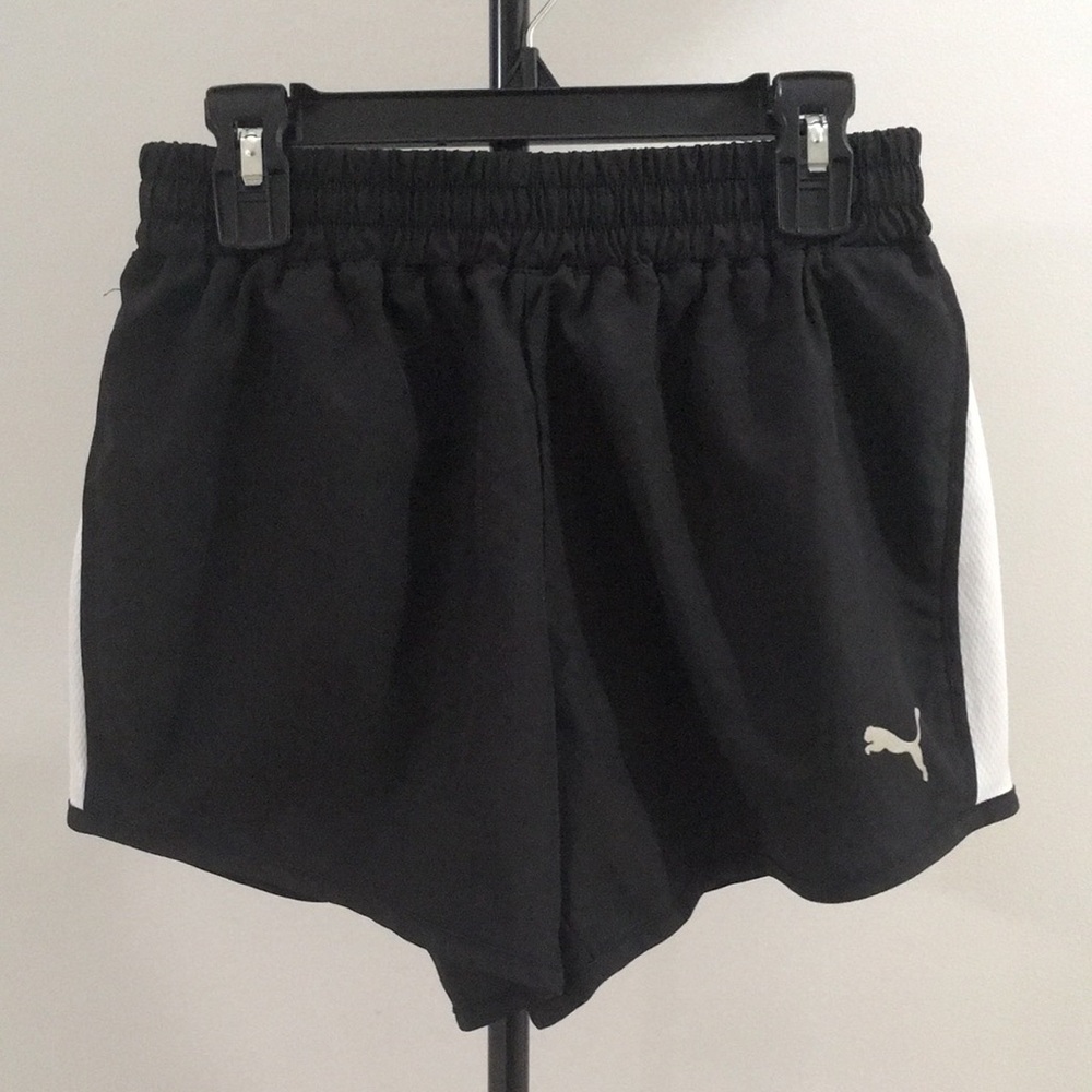Black and White, Puma, Shorts (Small)